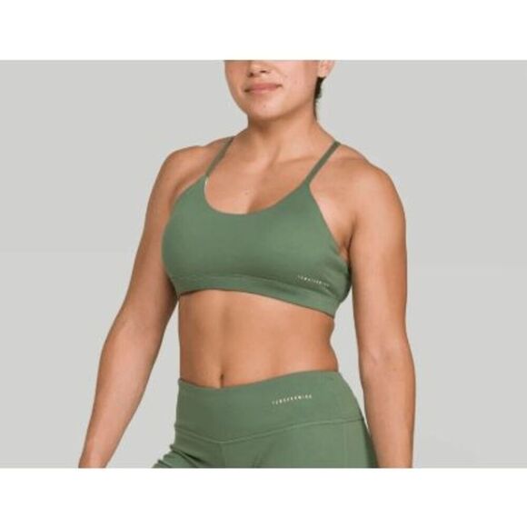 IAB MFG NWT 'Namaste' Strappy Sports Bra in 'Hunter' Green Medium - Picture 3 of 8